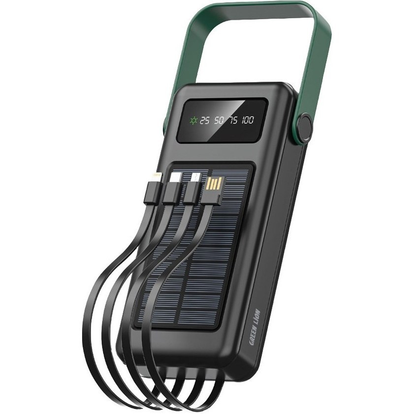 پاوربانک گرین لاین مدل Solar Max ظرفیت 30000 میلی آمپر ساعت