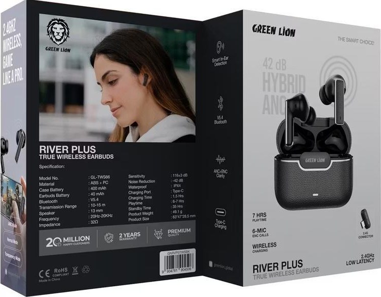 هدفون بی سیم گرین لاین River Plus
